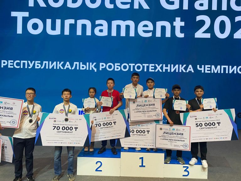 «Robotek Grand Tournament – 2023» робототехника бойынша республикалық чемпионатының қорытындысы