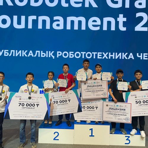 «Robotek Grand Tournament – 2023» робототехника бойынша республикалық чемпионатының қорытындысы