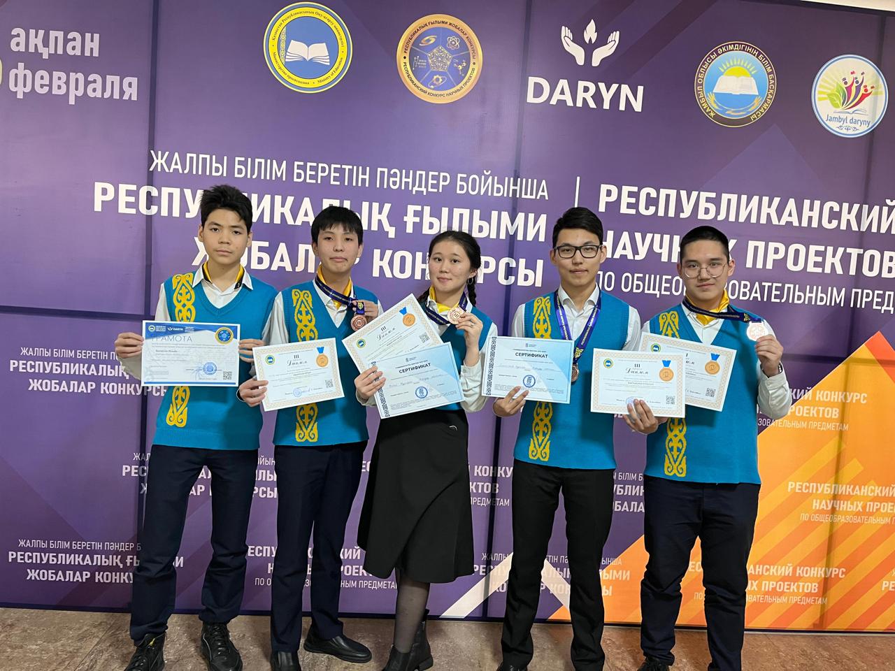 Итоги республиканского конкурса научных проектов