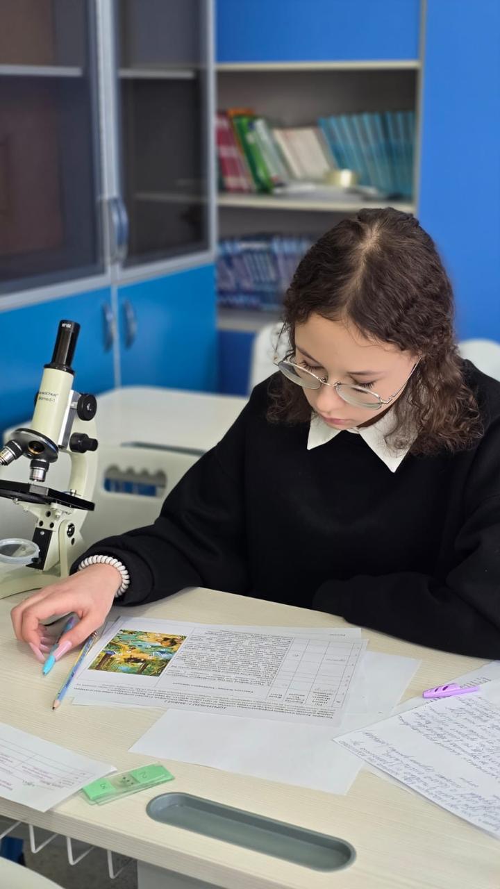 Биология пәнінен  облыстық жасөспірімдер олимпиадасының қорытындысы