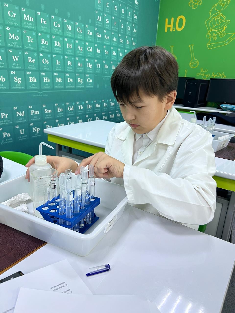 Химия пәнінен облыстық жасөспірімдер олимпиадасының қорытындысы