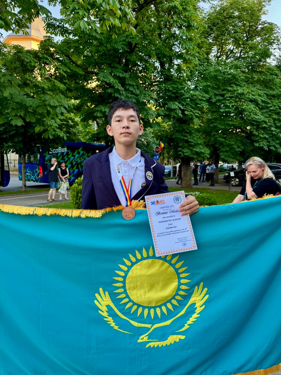 Павлодарлық оқушы жасөспірімдер арасындағы Балқан математикалық олимпиадасының жүлдегері атанды